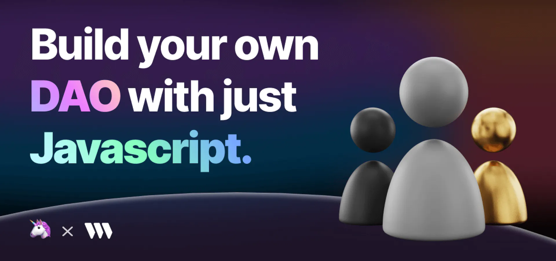 Build your own DAO with just Javascript