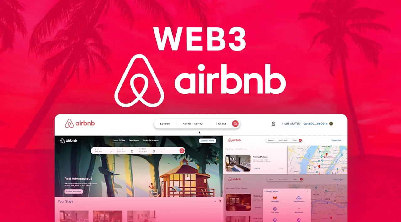 Build Web3.0 AirBNB Clone Using web3uikit, React, Moralis and Solidity - Full-Stack Blockchain App